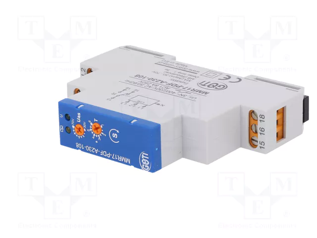 DOBRY CZAS MMR17-PDF-A230-108 Relé de monitorización de tensión DOBRY CZAS MMR17-PDF-A230-108 Relé de monitorización de tensión