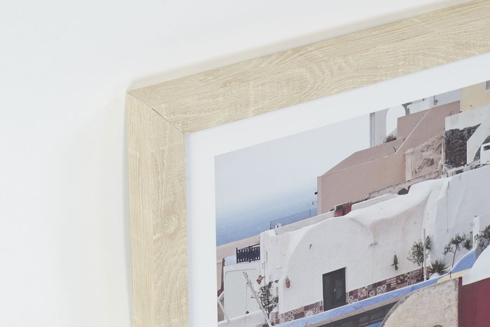 DKD Home Decor Cuadro Pueblo Enmarcado Surtido de 2 unidades