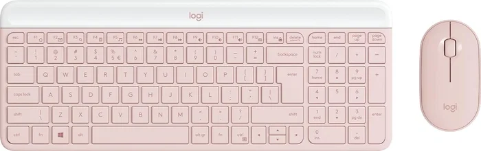 Logitech MK470 Combo de Teclado y Ratón Inalámbrico Rosa QWERTY Logitech MK470 Combo de Teclado y Ratón Inalámbrico Rosa QWERTY