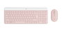 Logitech MK470 Rosa Teclado y Ratón Inalámbricos 2.4GHz Nano Receptor QWERTY español