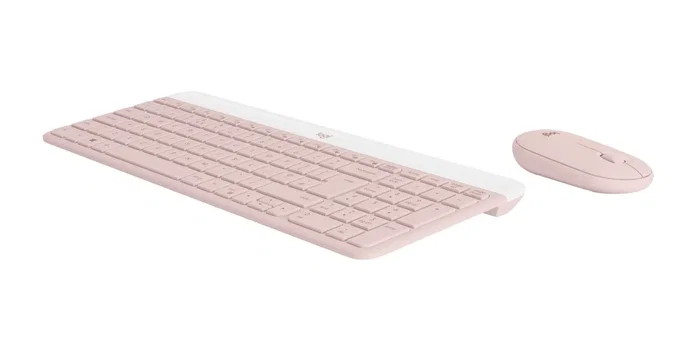 Logitech MK470 Rosa Teclado y Ratón Inalámbricos 2.4GHz Nano Receptor QWERTY español Logitech MK470 Rosa Teclado y Ratón Inalámbricos 2.4GHz Nano Receptor QWERTY español