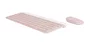 Logitech MK470 Rosa Teclado y Ratón Inalámbricos 2.4GHz Nano Receptor QWERTY español