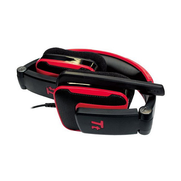 Thermaltake Tt eSPORTS Shock Royal Red en Negro y Rojo Thermaltake Tt eSPORTS Shock Royal Red en Negro y Rojo