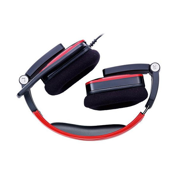 Thermaltake SHOCK Auriculares Gaming Alámbrico 3.5mm Stereo Negro Rojo Thermaltake SHOCK Auriculares Gaming Alámbrico 3.5mm Stereo Negro Rojo