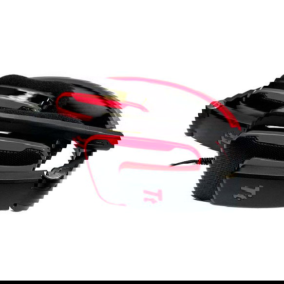 Thermaltake SHOCK Auriculares Gaming Alámbrico 3.5mm Stereo Negro Rojo Thermaltake SHOCK Auriculares Gaming Alámbrico 3.5mm Stereo Negro Rojo