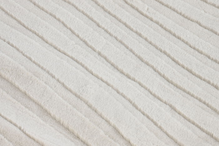 DKD Home Decor Alfombra de Poliéster Beige 200x300 cm Antideslizante