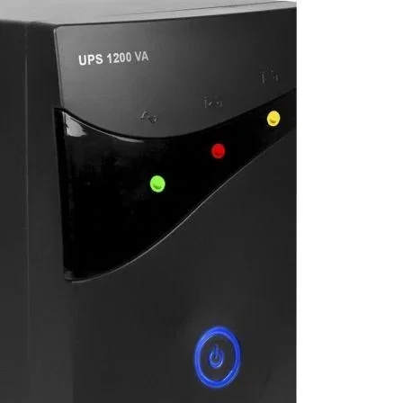 Woxter SAI Línea Interactiva UPS 1200 VA, 720W, 3 Salidas Schuko, Formato Torre, PE26-081