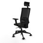 PIQUERAS Y CRESPO Silla de oficina Horna con Mecanismo Sincro y Cabecero Fijo