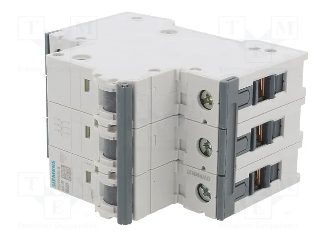 SIEMENS 5SY6320-6 Interruptor magnetotérmico 20A 3 polos 6kA