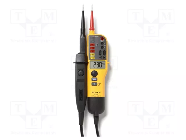 FLUKE T130 Probador eléctrico con pantalla LCD y LED FLUKE T130 Probador eléctrico con pantalla LCD y LED