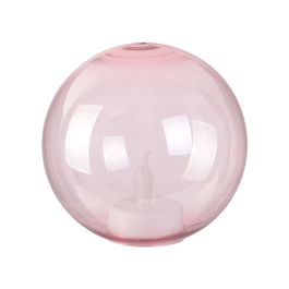 The Candle Factory Vela Led De Mesa 9x9,5 cm con Efecto Llama Titilante