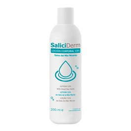CAREDERM Saliciderm Loción con Sales del Mar Muerto 200ml
