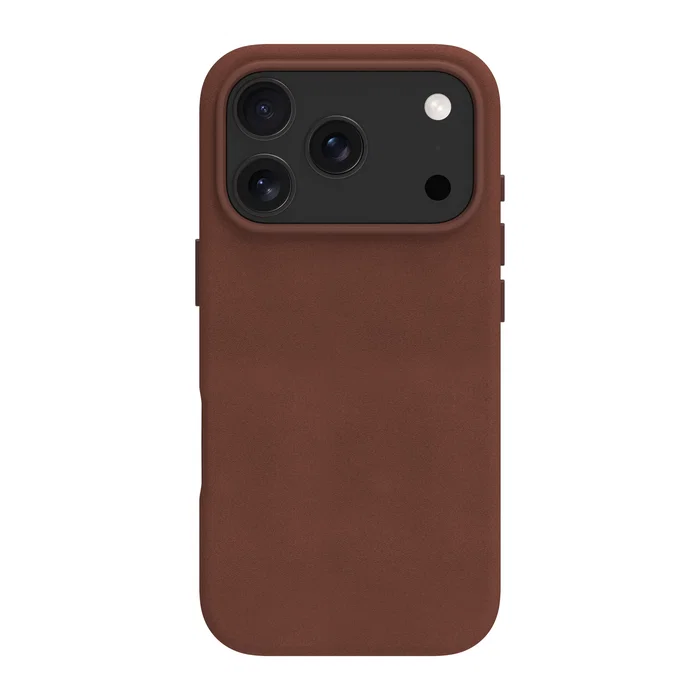 Dbramante1928 Roskilde MS Funda para Apple iPhone 17 Pro - Cuero Bronceado, Resistente a Rayones y Compatible con Carga MagSafe