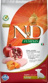 Farmina N&D Dog Puppy Pumpkin Mini Pollo Pienso para Cachorros 2,5 kg
