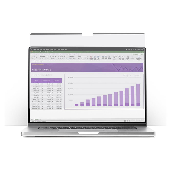 StarTech Filtro de Privacidad Magnético para MacBook Pro 16in (2021/2023) - Anti Luz Azul y Antirreflejo