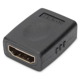 Digitus HDMI Adapter 4K 3D Compatible con Ethernet - Negro