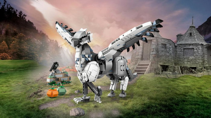 LEGO Harry Potter Buckbeak (76427) - Figura Articulada del Hipogrifo, Set de Construcción para Niños a Partir de 9 Años