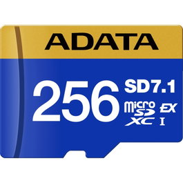 Adata Extreme microSDXC 256 GB SD7.1 Azul/Amarillo
