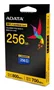 ADATA Tarjeta de Memoria MicroSDXC Premier Extreme 256GB UHS-II UD256GEX3L1-C - Lectura 800MB/s, Escritura 700MB/s, Clase 3 (U3) V30 - Azul/Amarillo