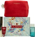 Clarins All About Eyes Gift Set con Supra Volume Mascara, Instant Eye Make-Up Remover y Total Eye Lift
