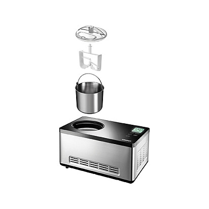 UNOLD Máquina de helados Gusto acero inoxidable/negro 2 L