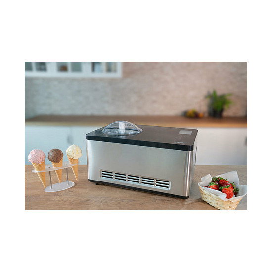 UNOLD Máquina de helados Gusto acero inoxidable/negro 2 L
