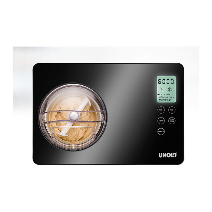UNOLD Máquina de helados Gusto acero inoxidable/negro 2 L
