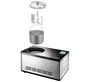Unold 48845 Heladera con Compresor 2L 180W Negro Acero Inoxidable LCD