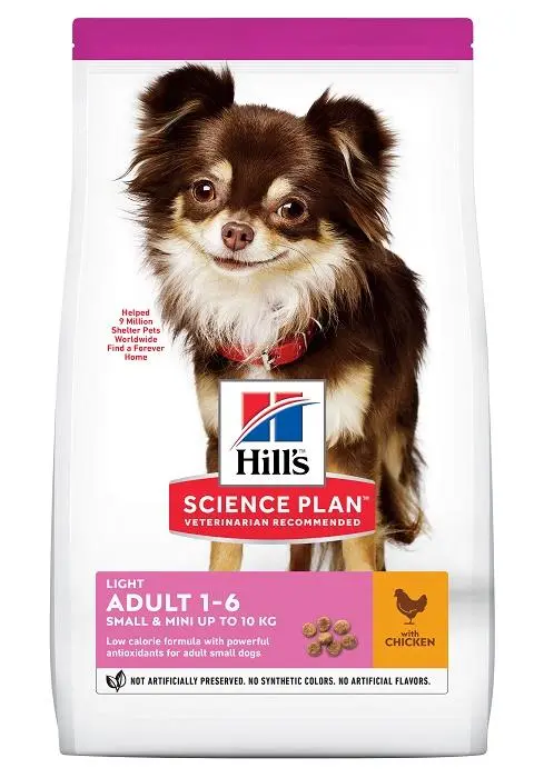 Hill's Science Plan Canine Adult Light Small & Mini Pollo 1,5kg