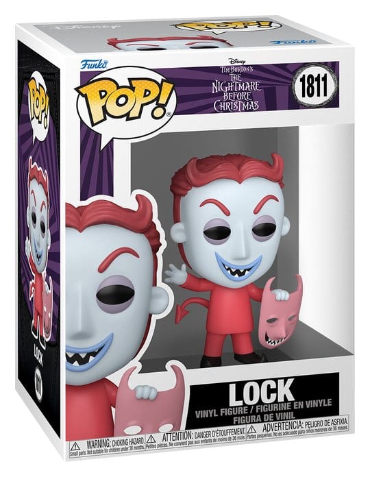 Funko Figura POP! Lock de Pesadilla antes de Navidad Funko Figura POP! Lock de Pesadilla antes de Navidad