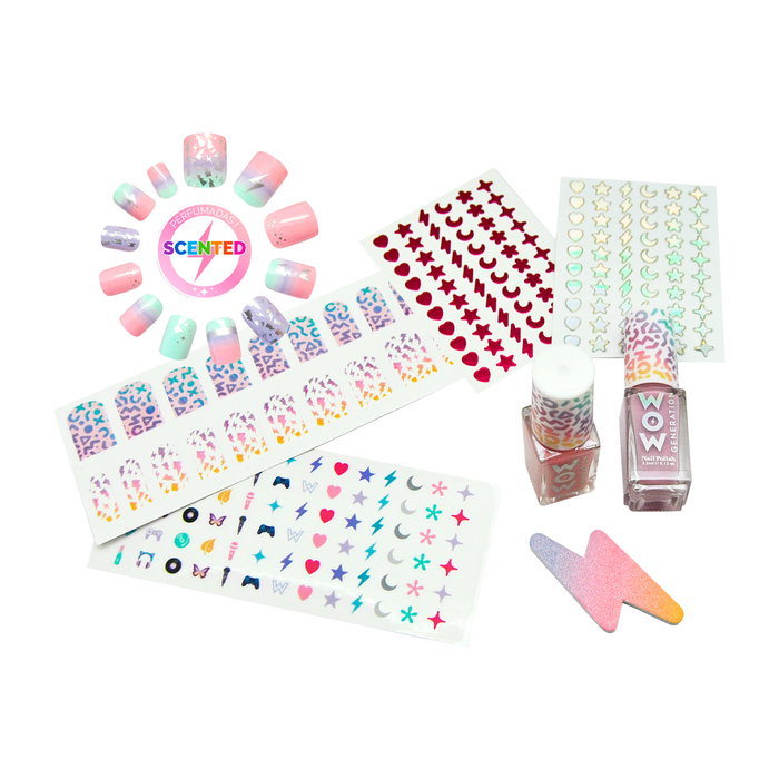 KIDS LICENSING Set de Manicura de Uñas Perfumadas WOW00017