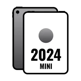 Apple iPad mini (2024 7ª generación) 8.3" Chip A17 Pro 256GB Wi-Fi + Cellular 5G Gris Espacial - MXPT3TY/A
