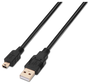 Aisens Cable USB 2.0 A Mini-USB B, 3m, Negro