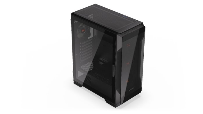 Krux Heko Caja de Ordenador ATX Cristal Templado 4 Ventiladores ARGB 120mm Filtros Antipolvo