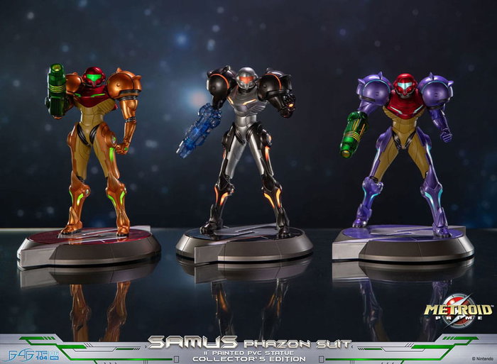 Metroid Prime Estatua PVC Samus Phazon Suit Collector´s Edition 28 cm