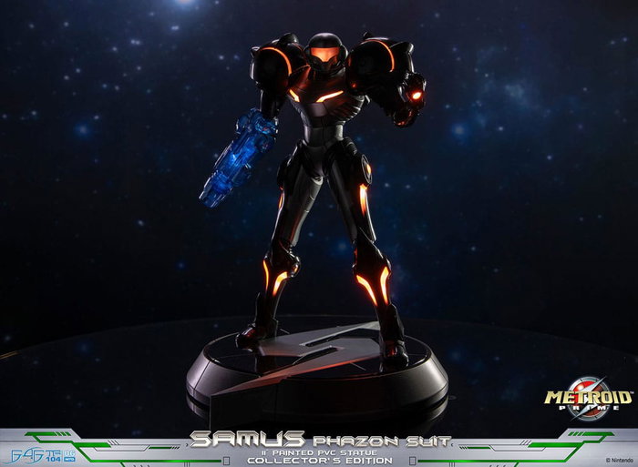 Metroid Prime Estatua PVC Samus Phazon Suit Collector´s Edition 28 cm