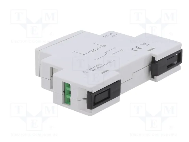 F&F Relé de instalación monoestable SPDT 12VAC/12VDC F&F Relé de instalación monoestable SPDT 12VAC/12VDC