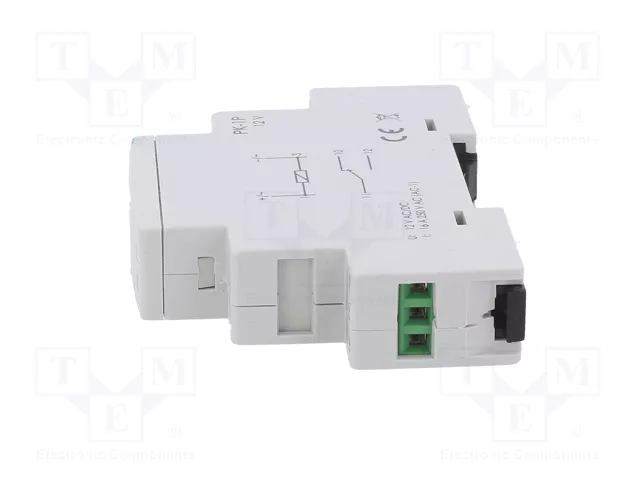 F&F Relé de instalación monoestable SPDT 12VAC/12VDC F&F Relé de instalación monoestable SPDT 12VAC/12VDC