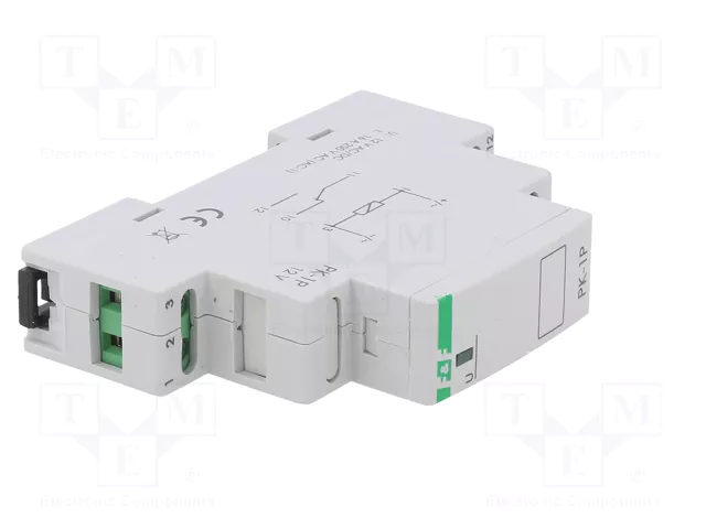 F&F Relé de instalación monoestable SPDT 12VAC/12VDC F&F Relé de instalación monoestable SPDT 12VAC/12VDC