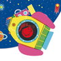 GOULA Puzzle XXL Reversible y Fosforescente del Espacio 1110100492, 2 Escenas Día y Noche con Planetas, para Niños +3 Años