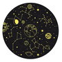 GOULA Puzzle XXL Reversible y Fosforescente del Espacio 1110100492, 2 Escenas Día y Noche con Planetas, para Niños +3 Años