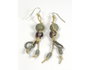 Innspiro Pendientes metálicos gancho hippie abierto simple dorado envejecido
