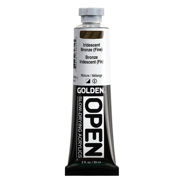 Golden OPEN Colores Acrílicos Iridiscente Bronze (Fino) 59 ml Golden OPEN Colores Acrílicos Iridiscente Bronze (Fino) 59 ml