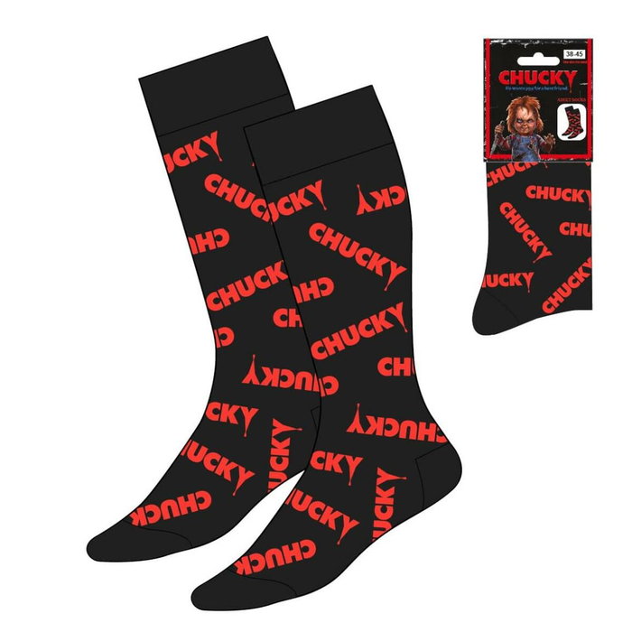 Cerdá Calcetines Chucky Negro Talla 35-45