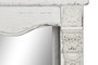 DKD Home Decor Espejo Abeto MDF Envejecido Blanco 125x12x76 cm