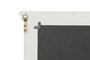 DKD Home Decor Espejo Abeto MDF Envejecido Blanco 125x12x76 cm