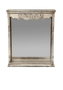 DKD Home Decor Espejo Abeto MDF Envejecido Blanco 125x12x76 cm