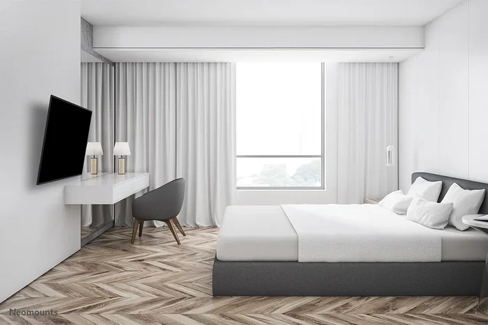 Neomounts WL35-350BL12 Soporte de Pared Inclinable para TV 24-55 Pulgadas (hasta 25kg) - Negro