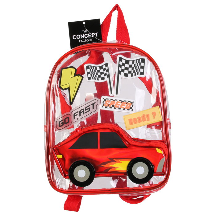 Home Deco Factory Mochila Infantil Coche Transparente Home Deco Factory Mochila Infantil Coche Transparente