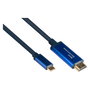GoodConnections Adaptador SmartFLEX USB-C a HDMI Azul 1m